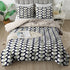 The White Moss Hannah Reversible Print Pinch Pleat AC Comforter With Pillow Cover